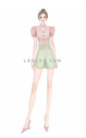 Ridina Puff Sleeve Setwear