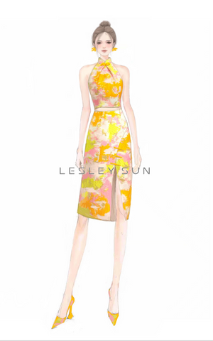 Evadne Orient Dress