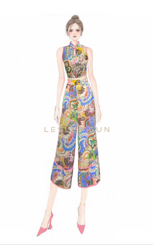 Evadne Orient Dress