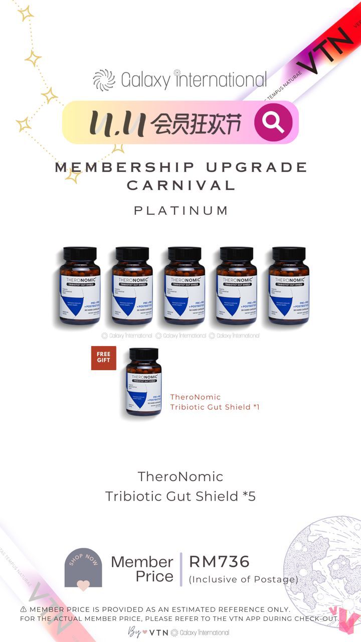 TheroNomic Tribiotic Gut Shield x 5 (NOV)