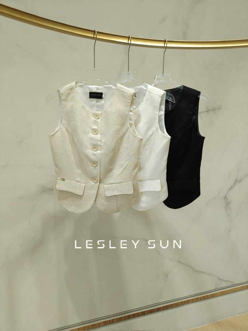 Sophia Linen Vest