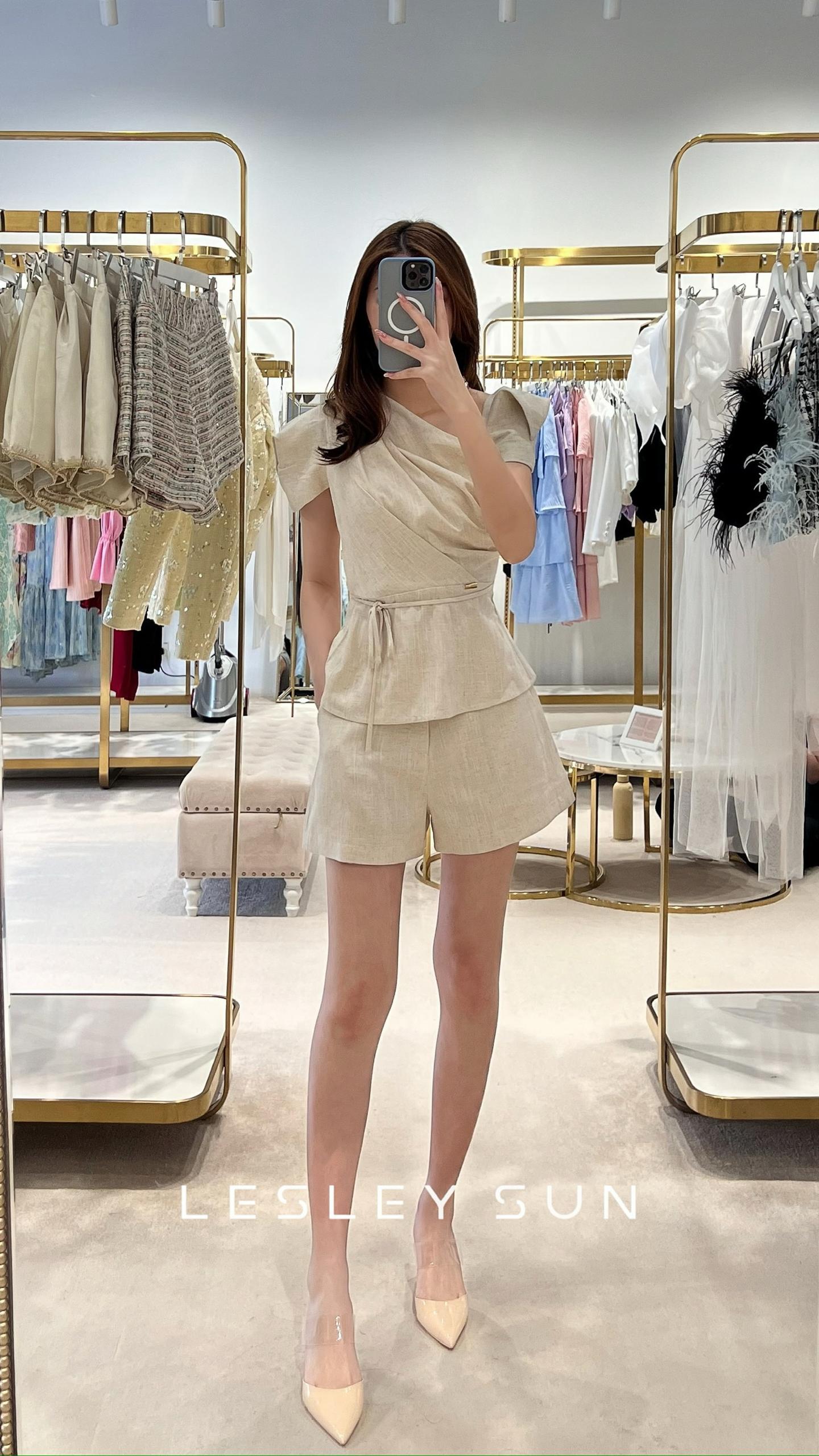 Amelia Linen Shorts