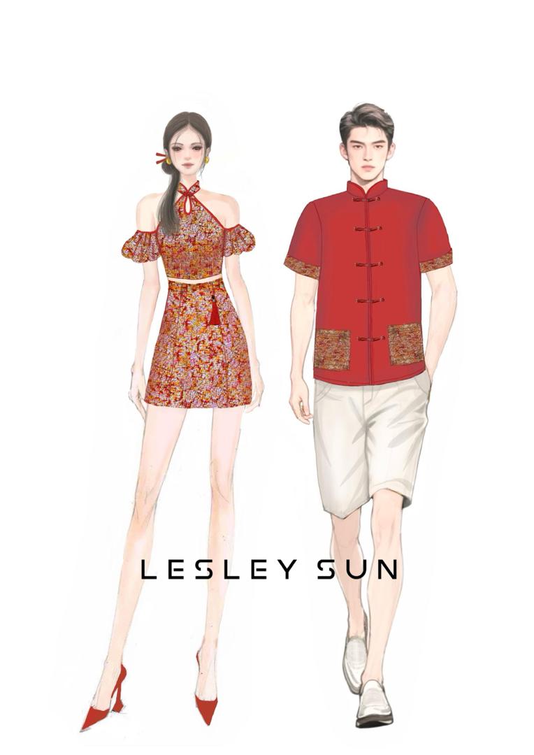 Coraline Orient Dress (Couple Set)