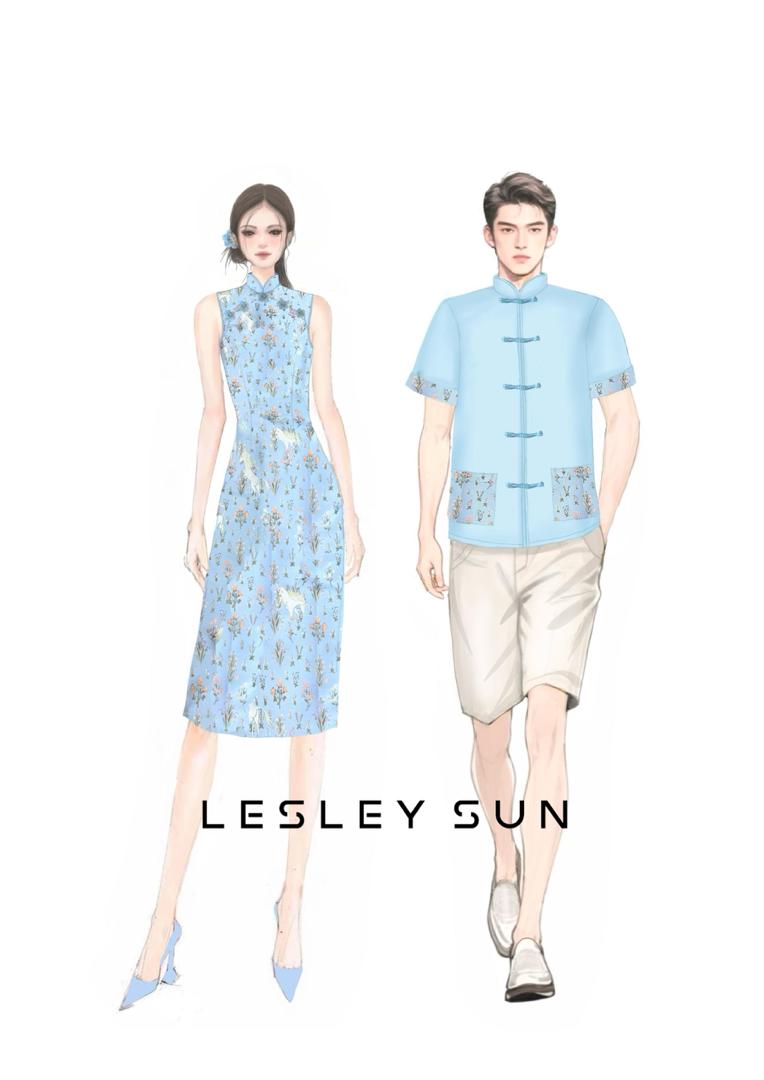 Sylvaine Orient Dress (Couple Set)