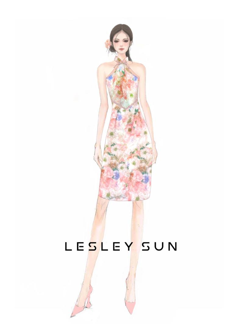Anemone Orient Dress