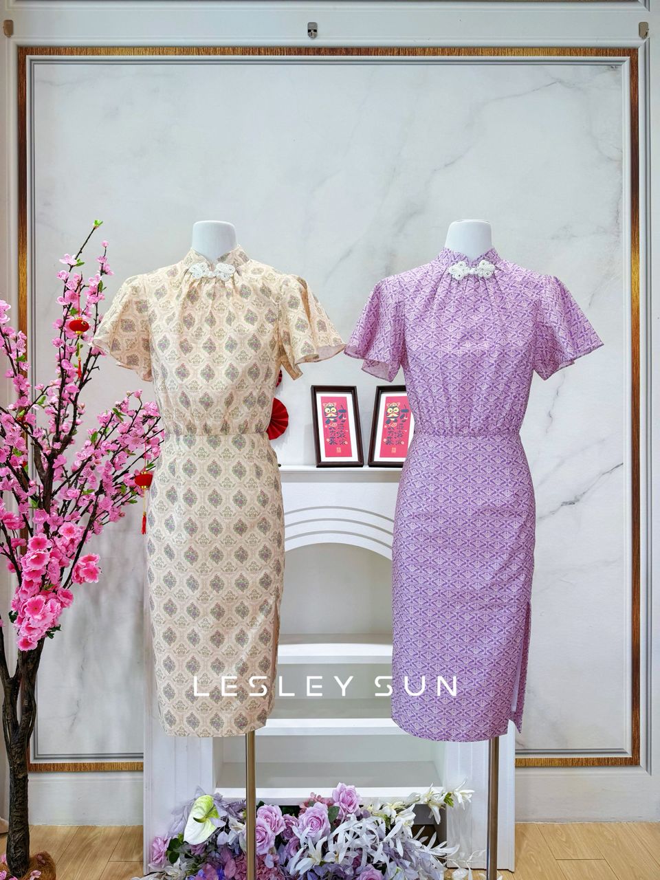 Aveline Orient Dress