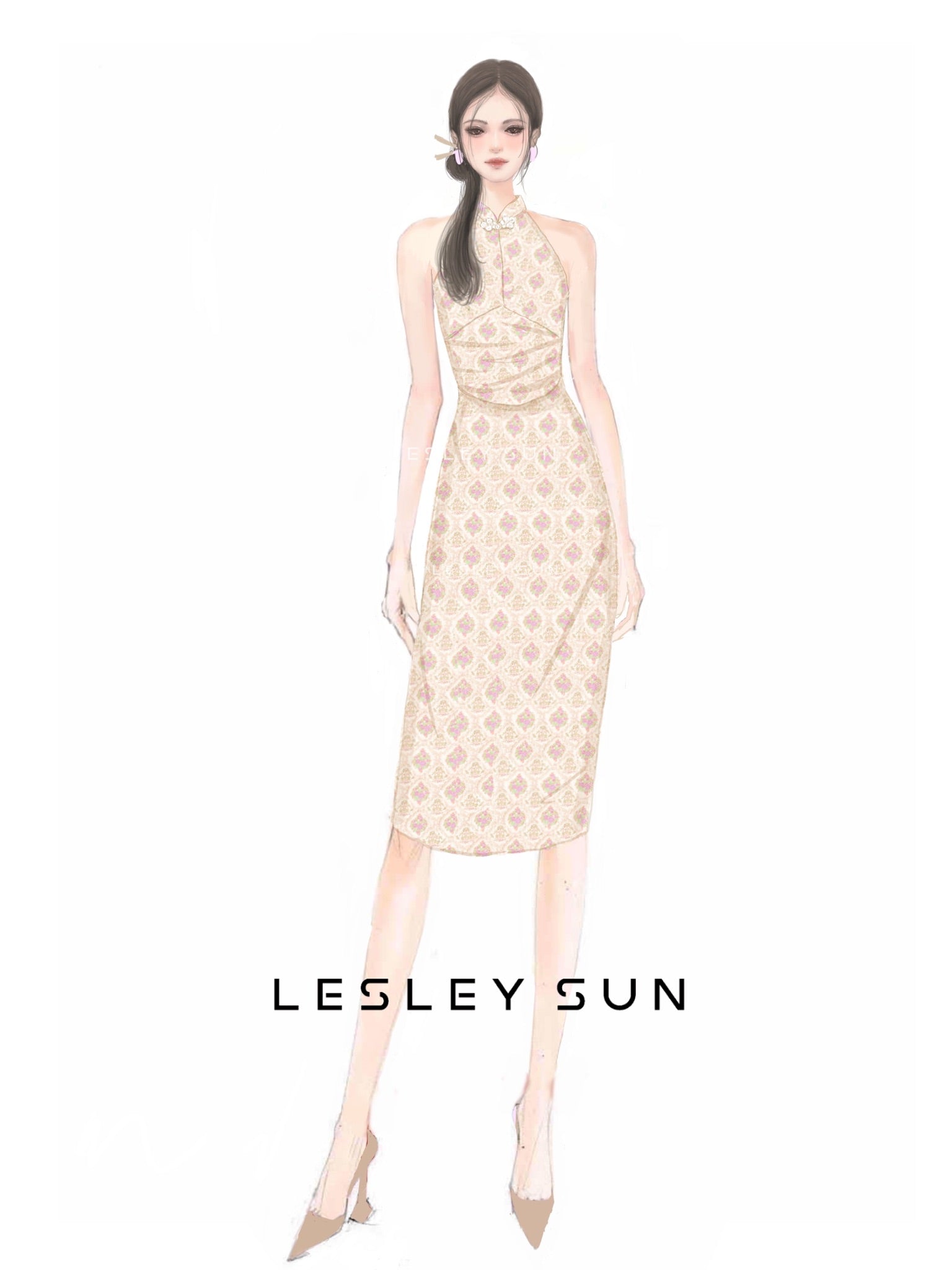 Nerissa Orient Dress