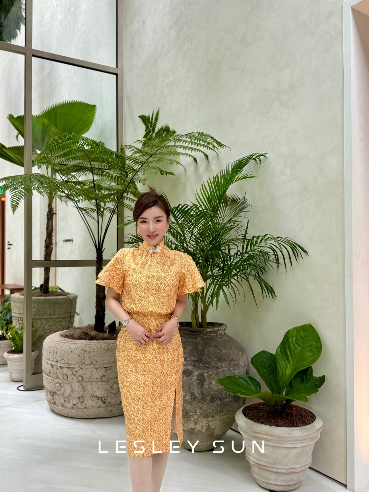 Aveline Orient Dress