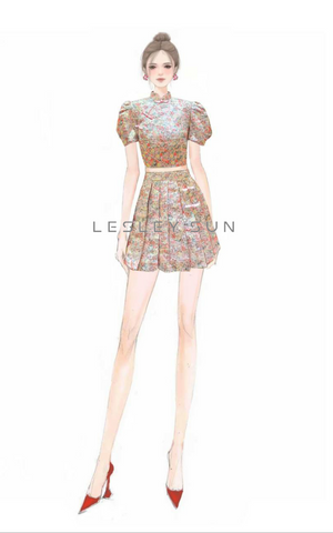 Evadne Orient Dress