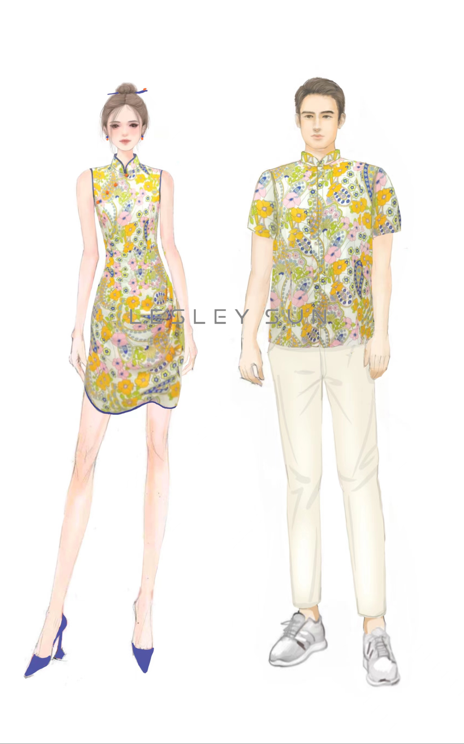 Lysander Orient Dress (Couple Set)