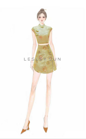 Evadne Orient Dress