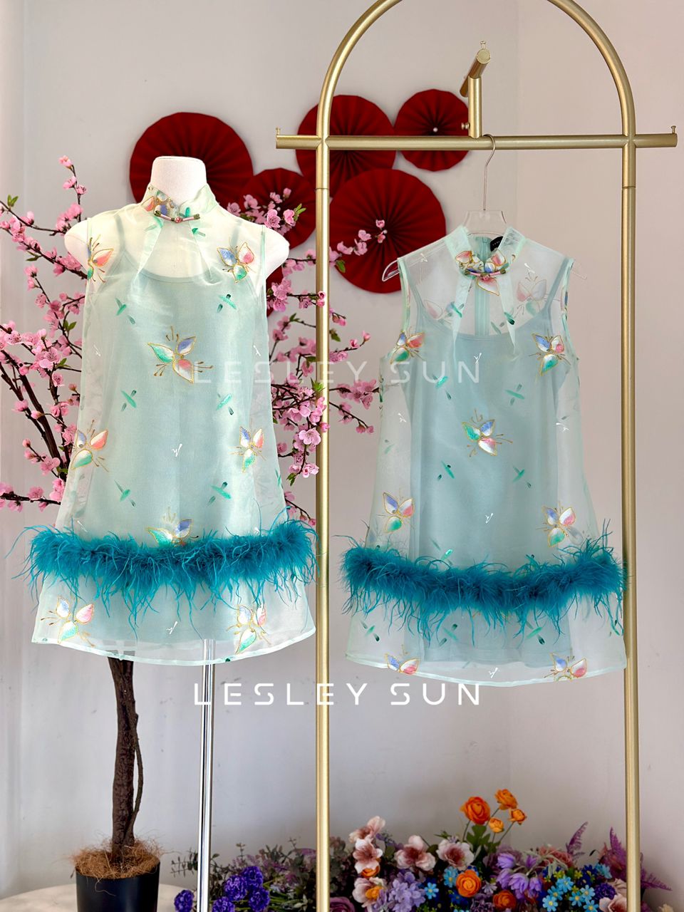 Ixora Orient Dress (Lining Included)