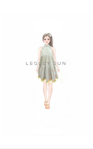 Evadne Orient Dress