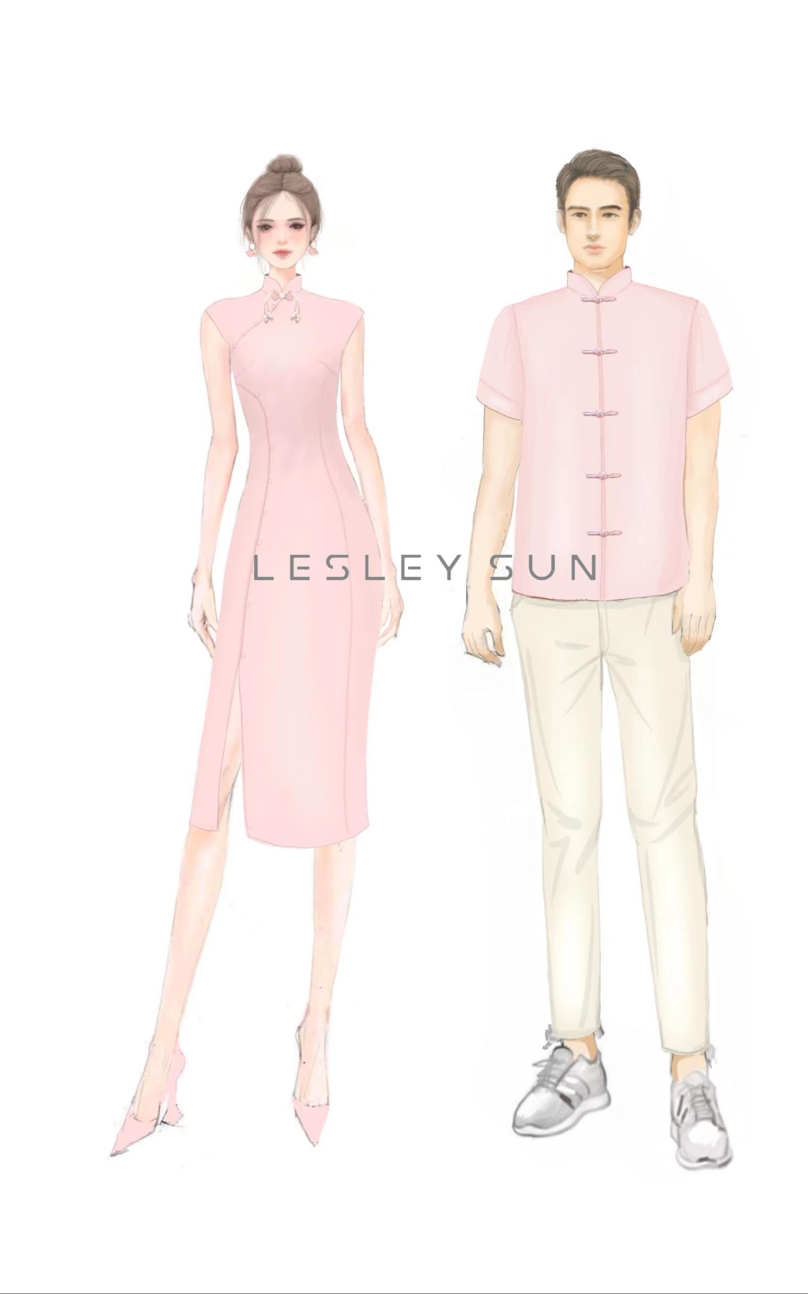Evadne Orient Dress (Couple Set)