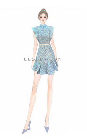 Evadne Orient Dress