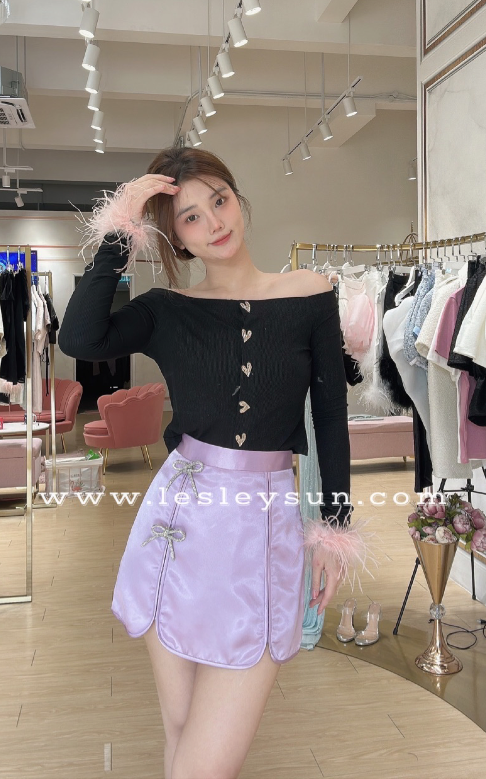 Jet’aime Offshoulder Top