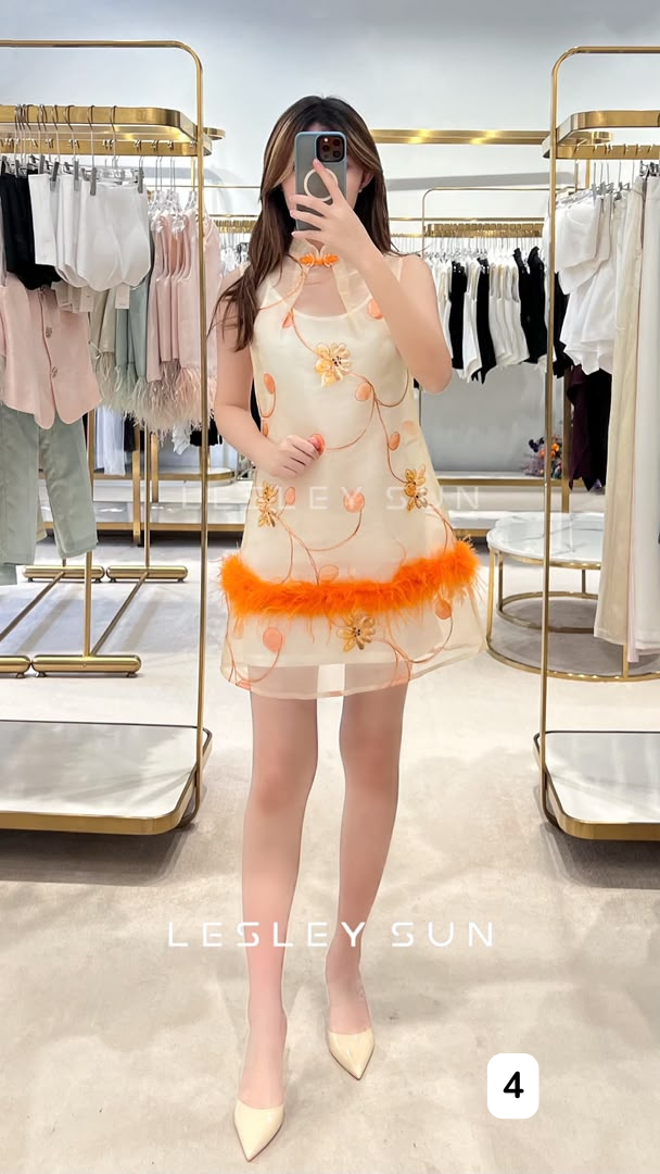 Ixora Orient Dress (Lining Included)