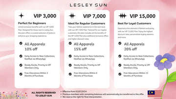 VIP Tiers ❤️