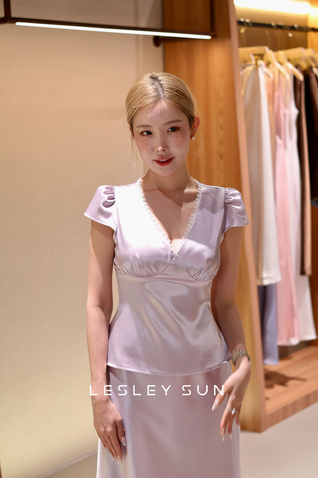 Bea Satin Top
