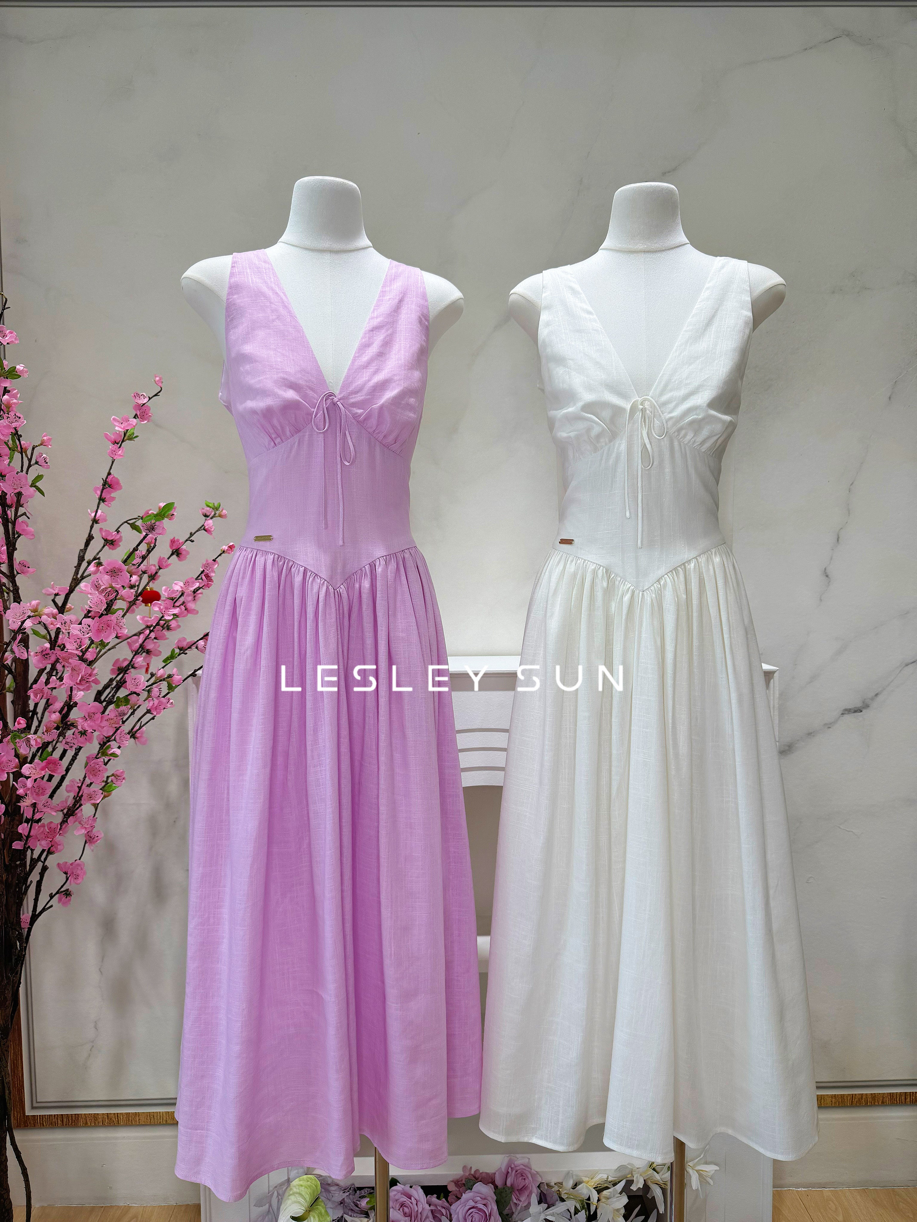 Caledon Linen Dress