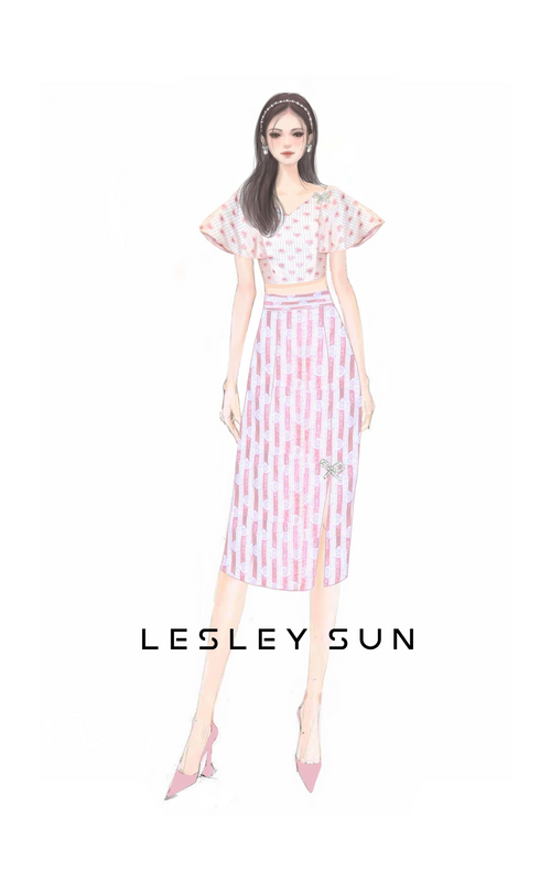 Thea Slit Skirt