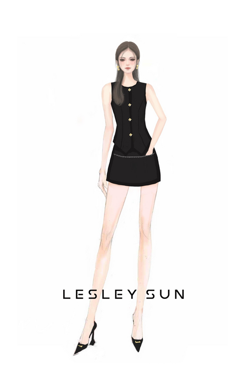 Delyth Skort (Polyester)
