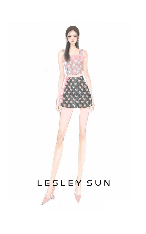 Tenlisha Love Shorts