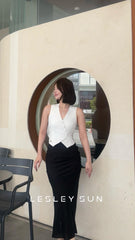 Isabella Linen Vest