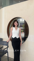 Isabella Linen Vest