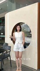 Sophia Linen Vest