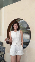 Sophia Linen Vest