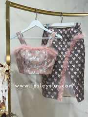Henly Feather Love Top