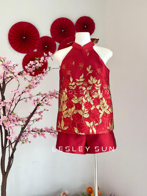 Ismeria Red Orient Dress (Couple Set)