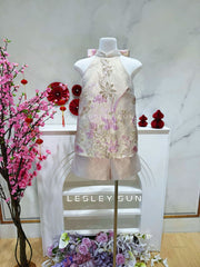 Ismeria Purple Orient Dress (Couple Set)