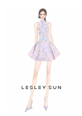 Ixora Orient Dress (Lining Included)