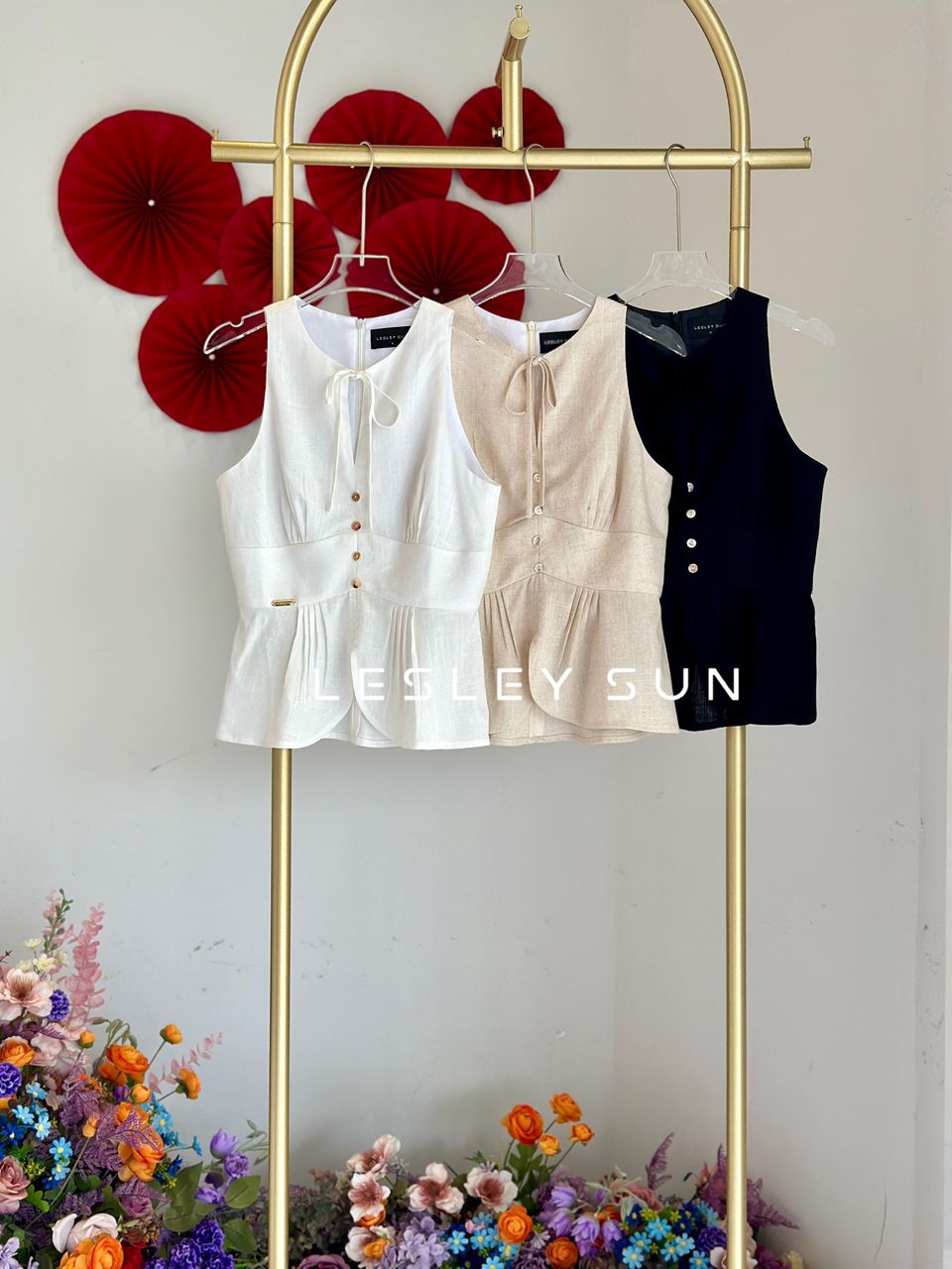 Renric Linen Top
