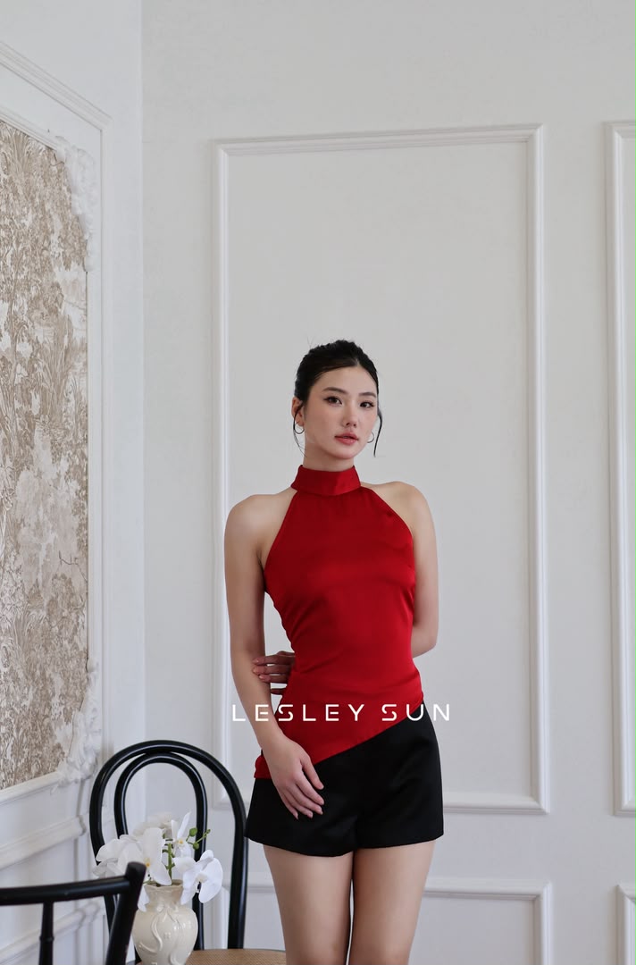 Ismene Satin Top