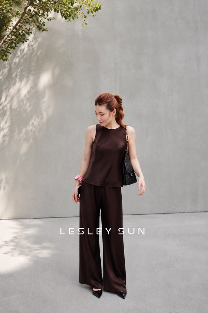 Heloise Satin Top