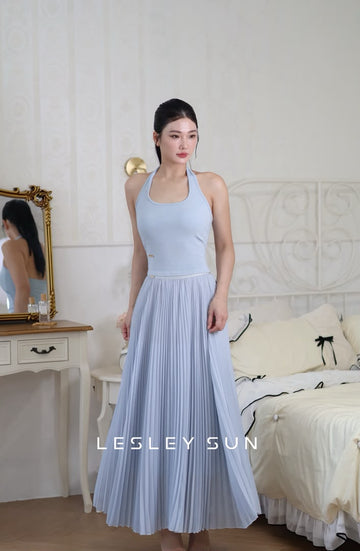 Ulyssa Chiffon Pleated Skirt