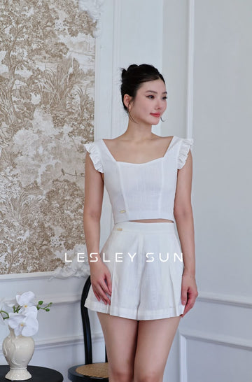 Solmira Linen Top