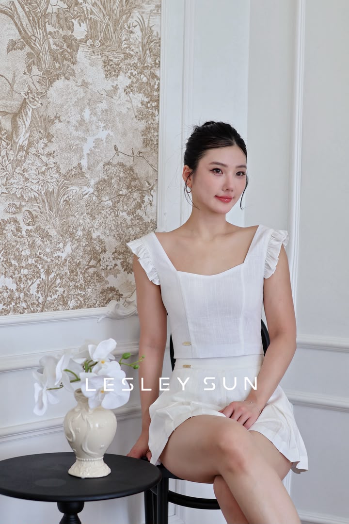 Solmira Linen Top