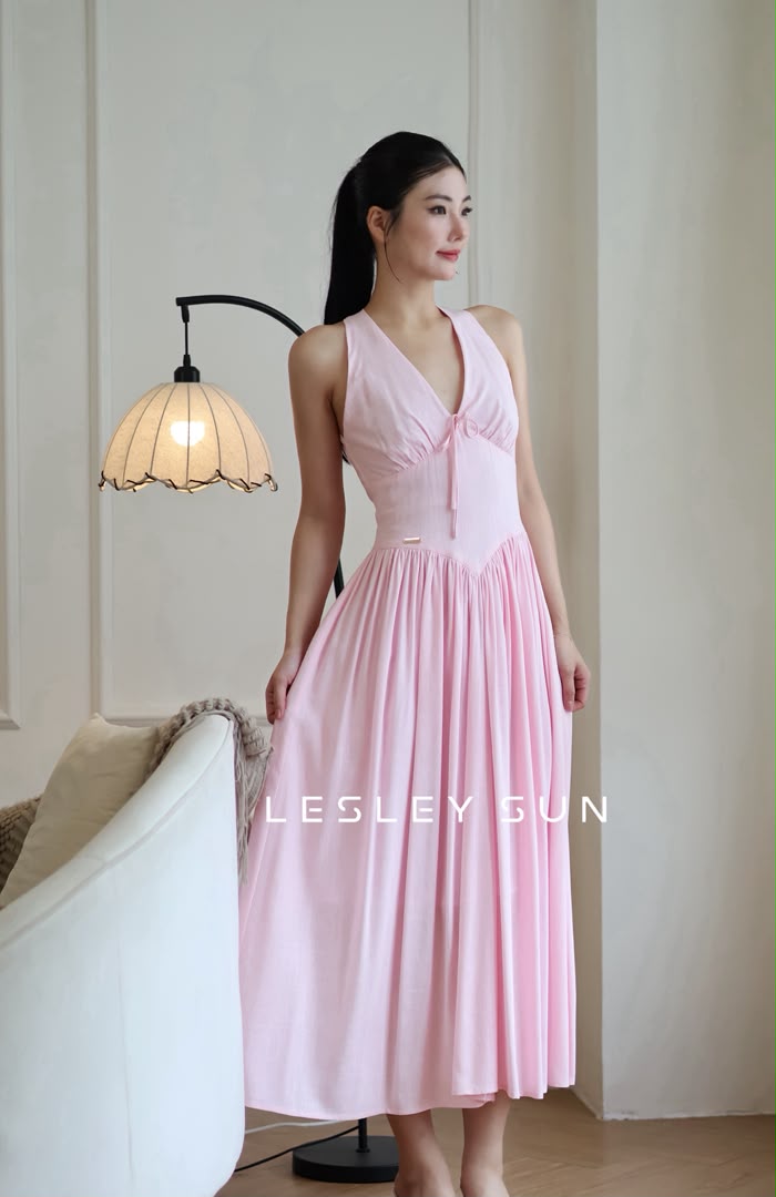 Caledon Linen Dress