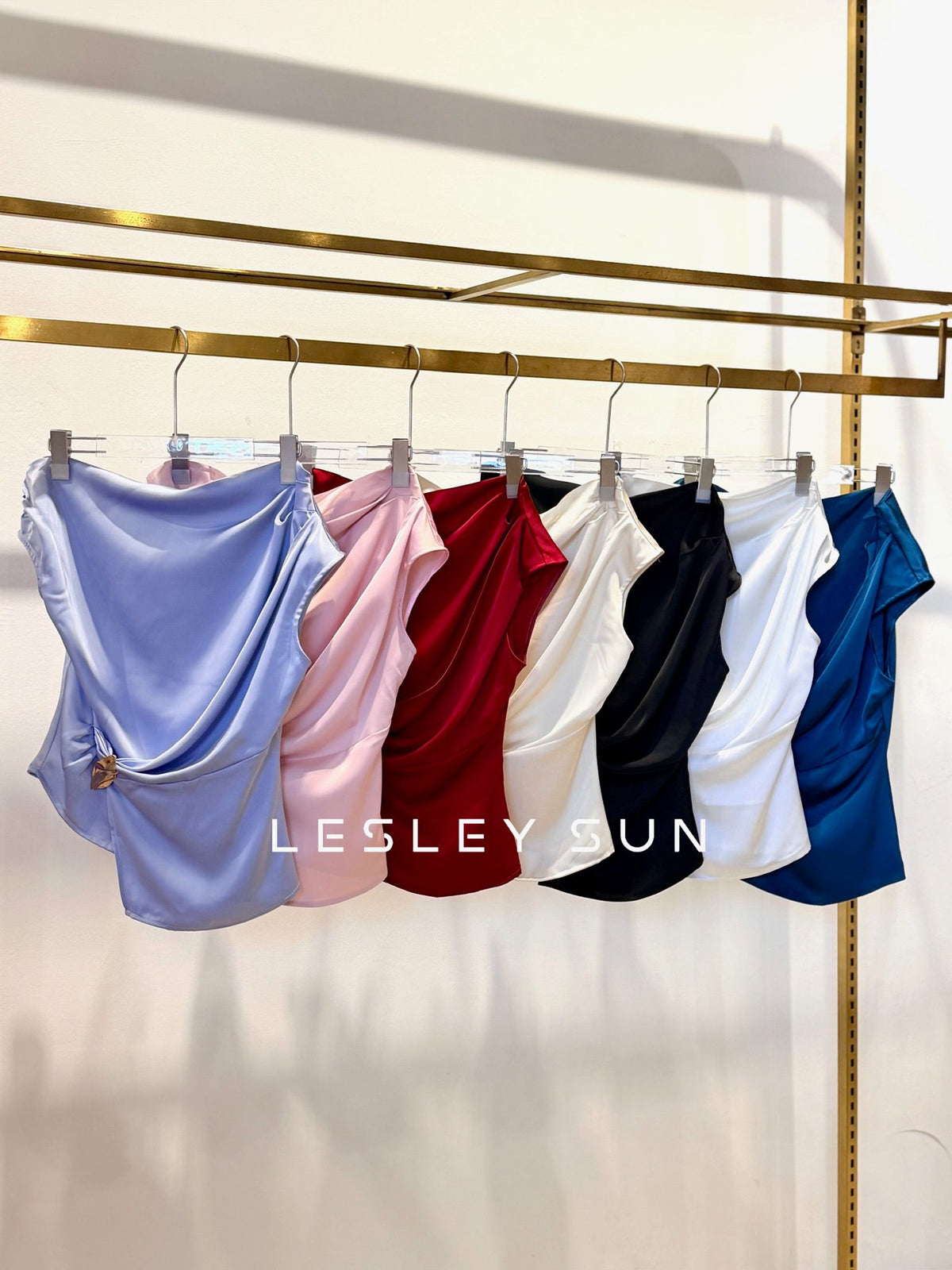 Iliana Satin Top