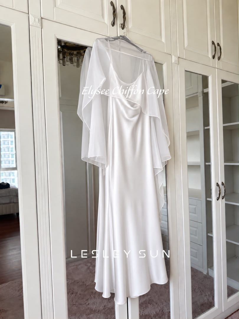 Elysee Chiffon Cape