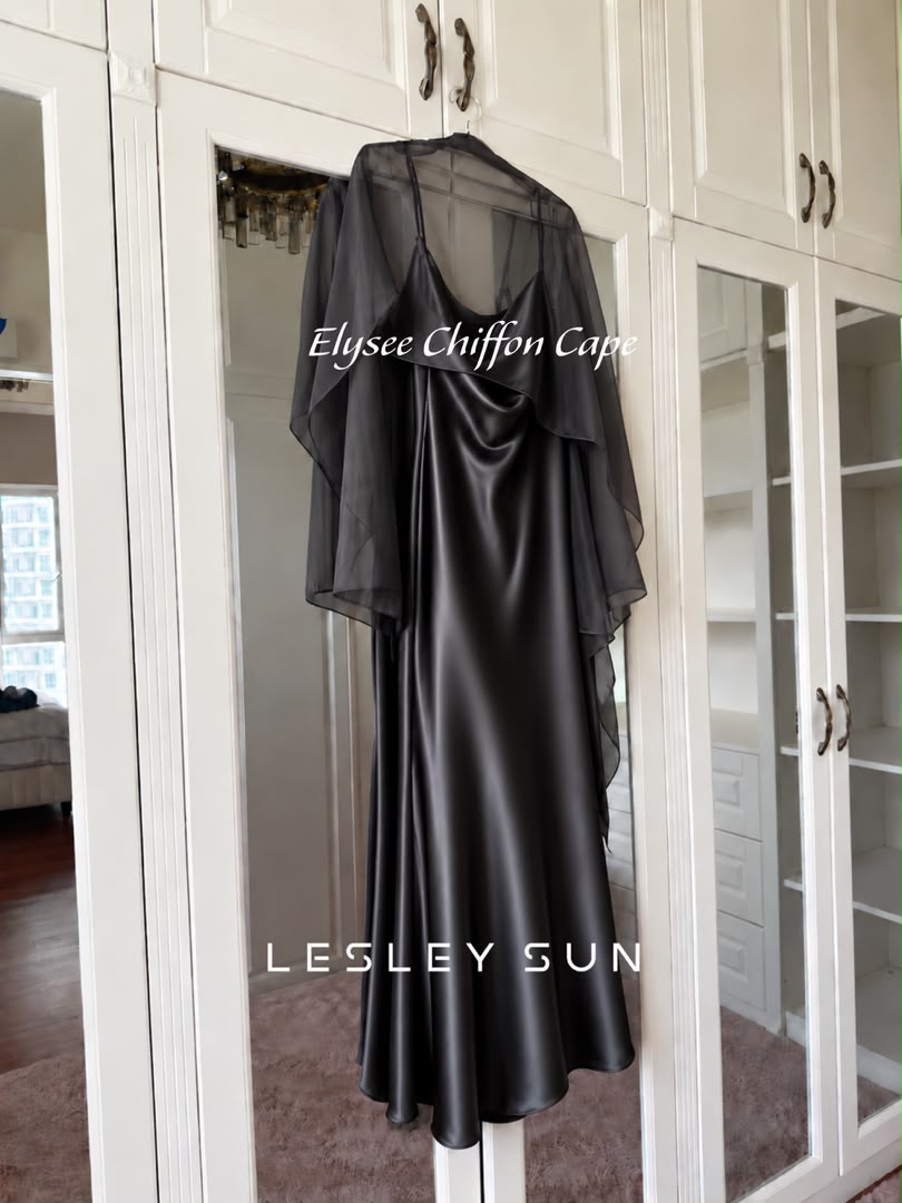 Elysee Chiffon Cape