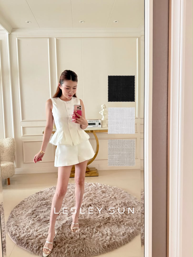 Aderyn Linen Top