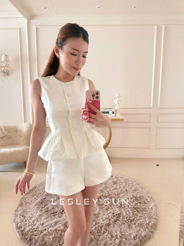 Aderyn Linen Top