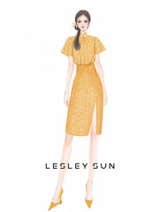 Aveline Orient Dress