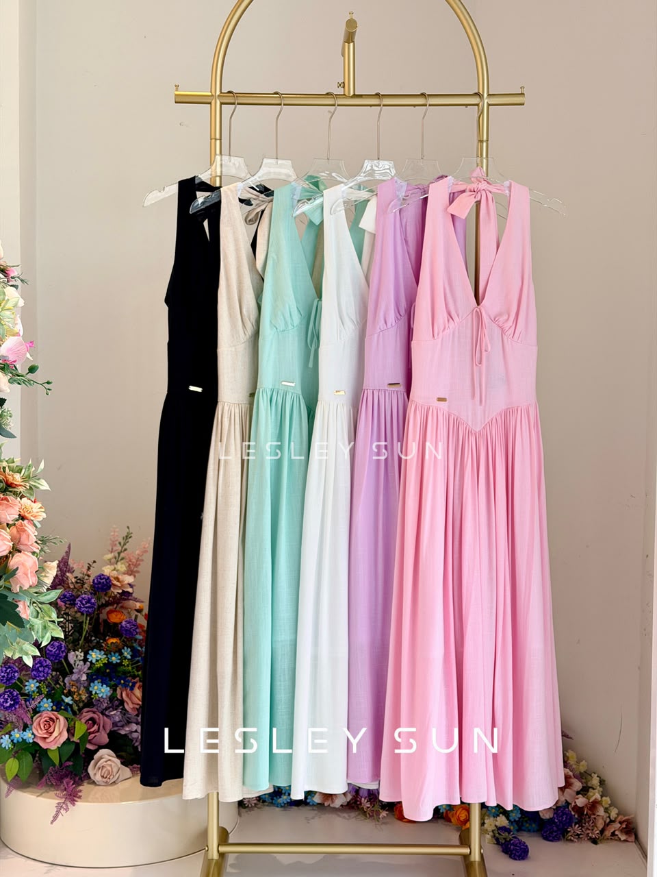 Caledon Linen Dress