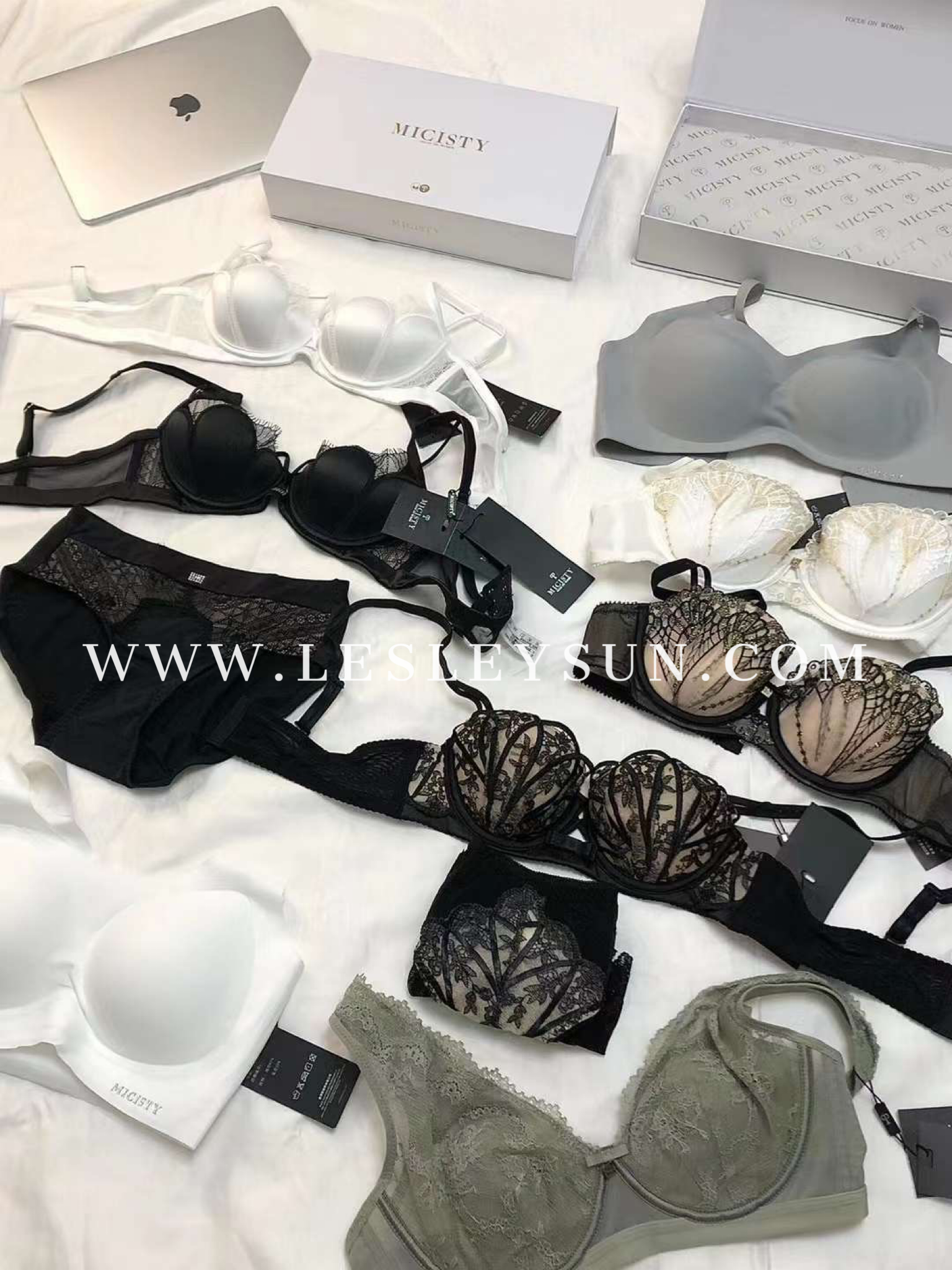 Authentic Micisty Sexy Seashell shape bra  [Due to hygiene concerns, no exchange is permissible]